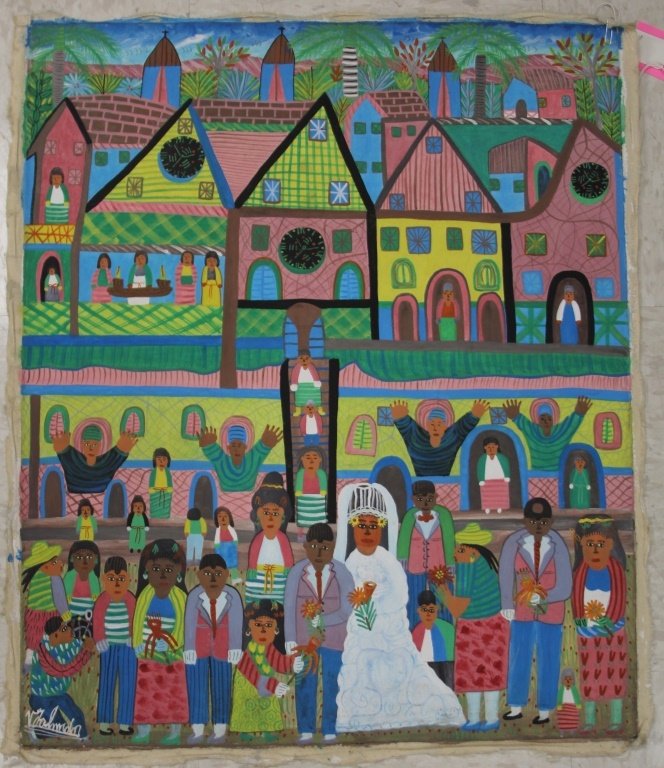 JACQUES VALMIDOR (1955-2004), OIL ON CANVAS (1 of 2)