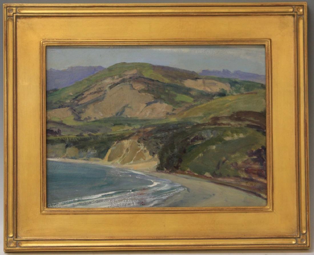 FREDERICK W. BECKER (1888-1974), OIL ON BOARD (1 of 3)