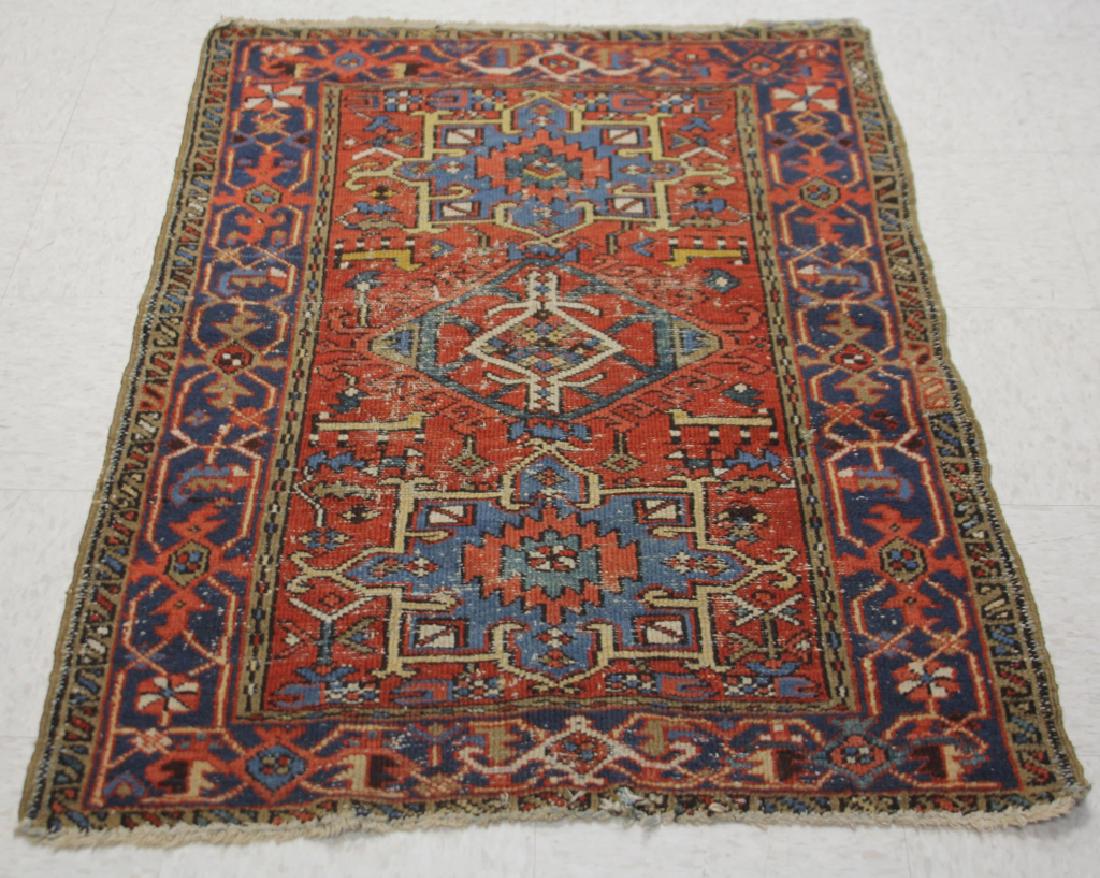 ANTIQUE HERIZ WOVEN CARPET (1 of 3)