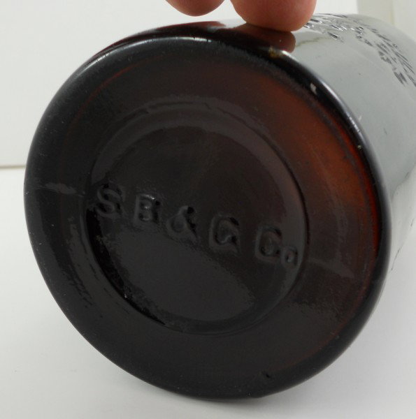Michigan Blob Top Beer Bottle: This is a blob top beer bottle from the Upper Peninsula Brewing Company of west Washington Street in Marquette, Michigan. The brewery was in business at this location from 1890 till 1919. The bottle i