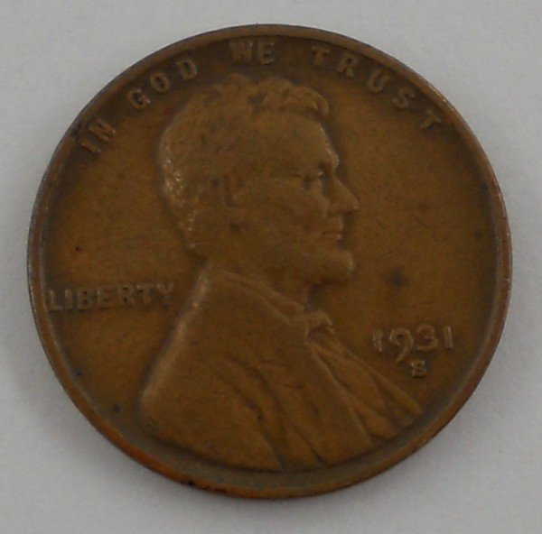 1931 - S United States Lincoln Cent - Key Date: You are bidding on an Authentic 1931 - S United States Lincoln Cent or Wheat Penny from San Francisco. This is one of the Key Dates of this series and is very hard to find in any condition. Please see