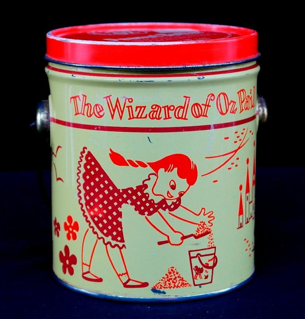Swift's Wizard of Oz Peanut Butter Advertising Tin Pail
