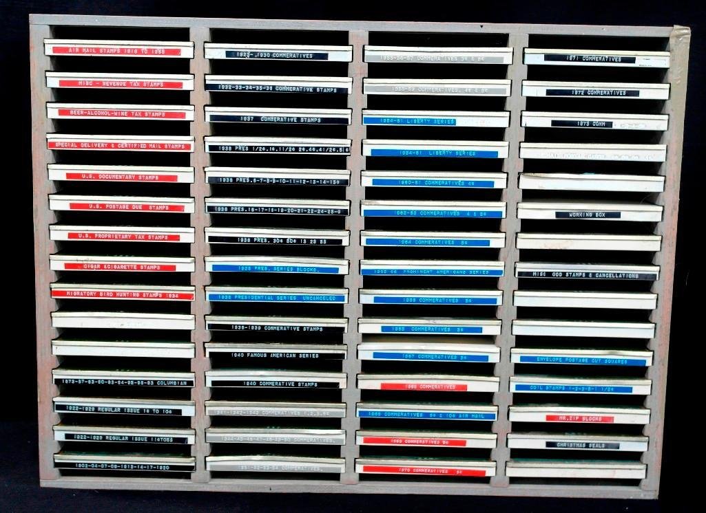 Lucky Strike Cigarette Stamp Collection Display: This is a hard lot to describe in just a few words. It is a bit of folk art in the way they use these sixty (60) vintage cigarette cases. They appear all to be the green pre World War 2 cases for Luck