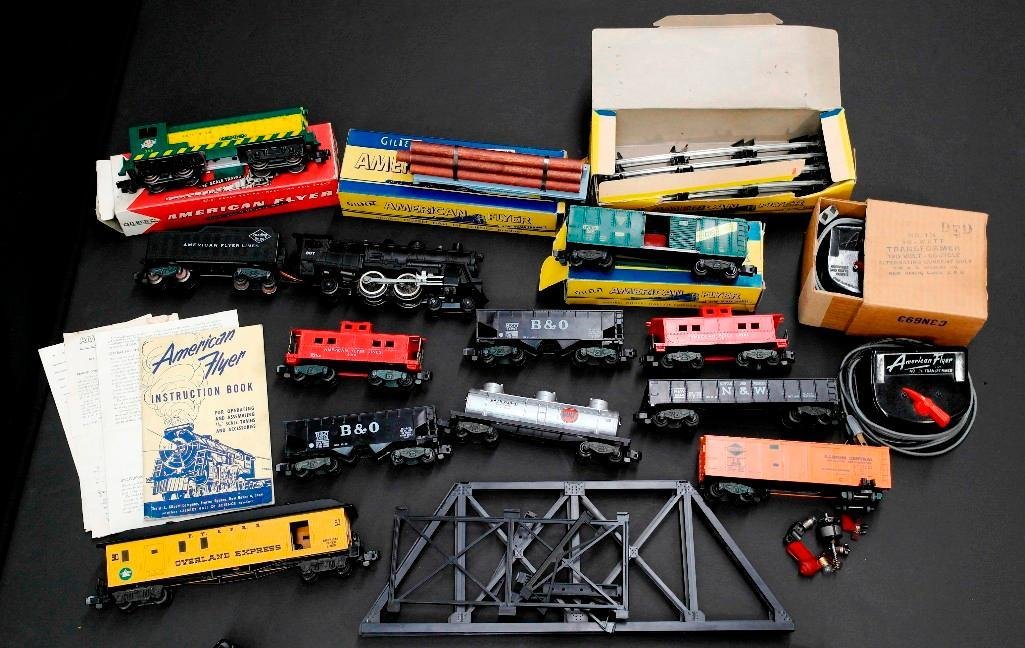 vintage american flyer 1952 train set nos 307 355 american flyer instruction book 1952
