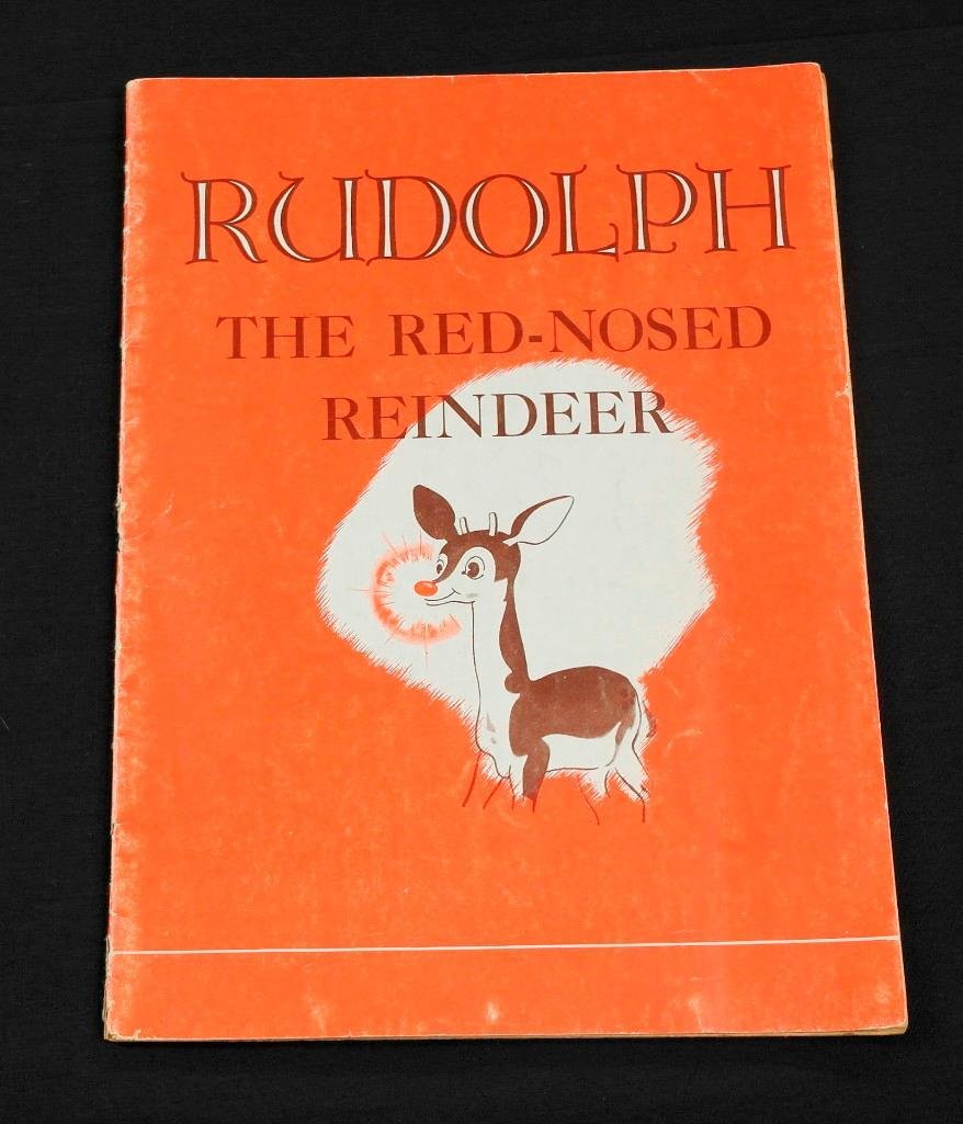 1939 Montgomery Ward Rudolph Red-Nosed Reindeer Book
