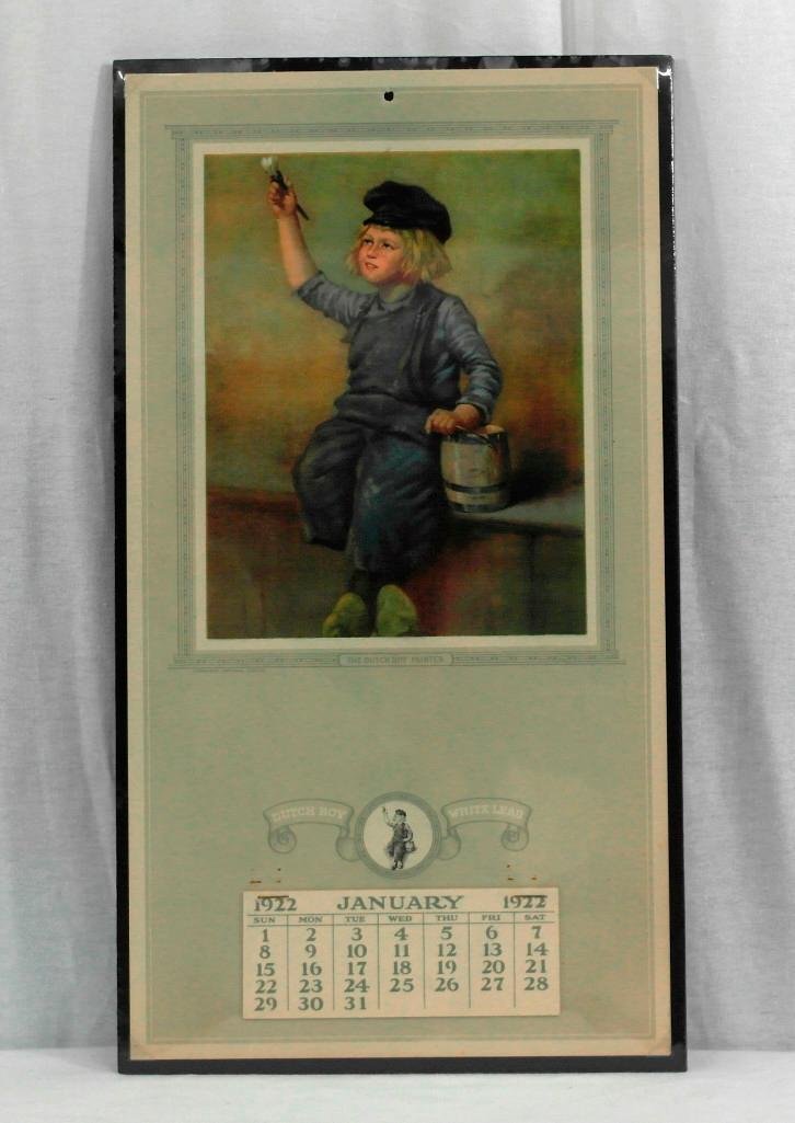 1922 Dutch Boy Calendar (1 of 3)