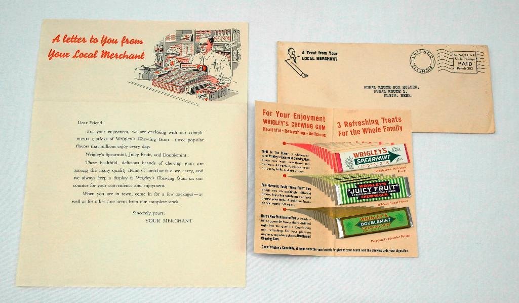 Wrigley's Gum Free Sample Booklet (1 of 7)