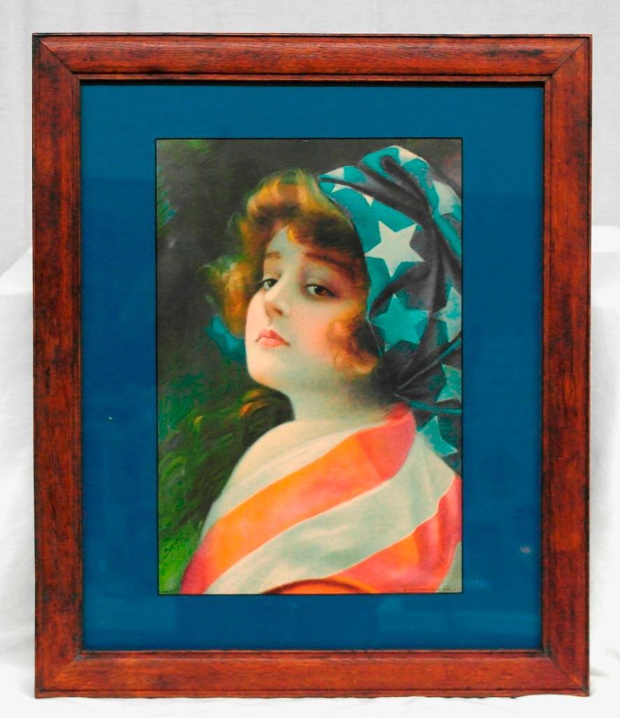 Patriotic Lady Poster by James Ross Bryson (1 of 4)