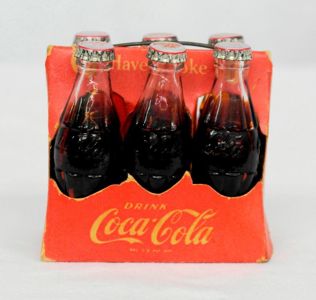 1930s Coca-Cola Miniature 6-Pack Carrier (1 of 6)