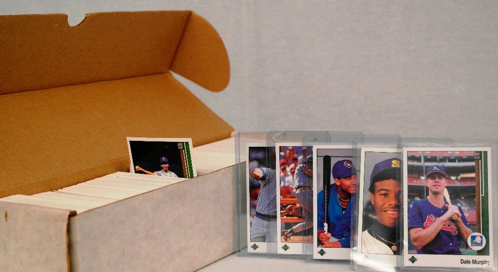 1989 Upper Deck Baseball Cards (1-800 with Extras) (1 of 8)
