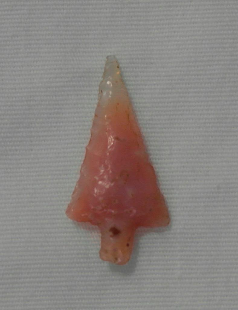 Pink Arrowhead from the Decker Site (1 of 2)