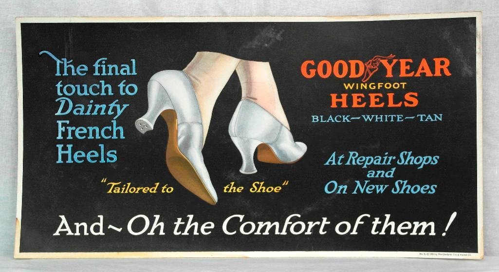 Goodyear Rubber Trolley Sign (1 of 3)