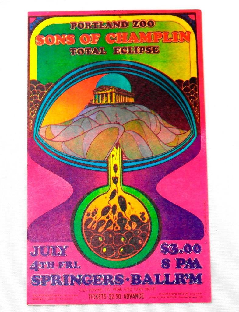 Sons of Champlin and Portland Zoo Handbill (1 of 3)