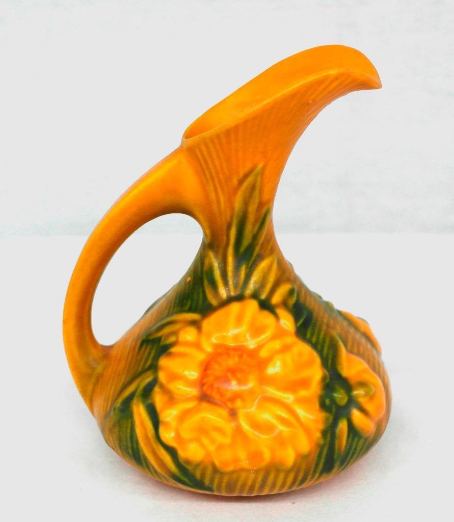 Roseville Peony Ewer/Pitcher (1 of 5)