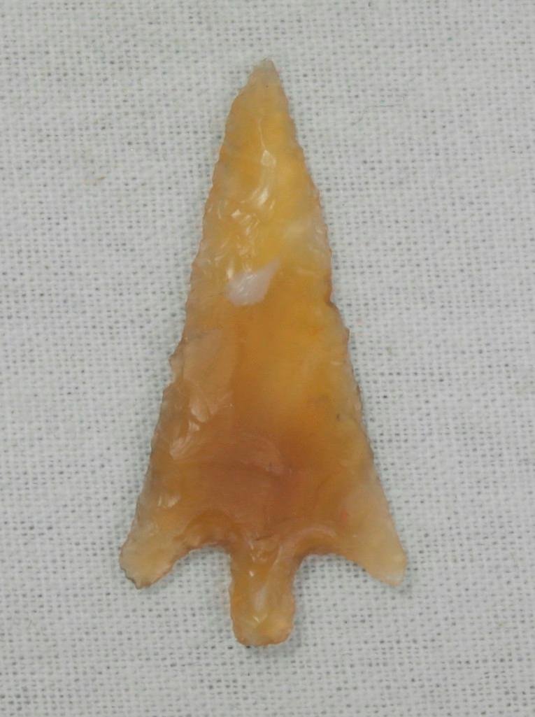Columbia Plateau Clear Agate Arrowhead (1 of 2)