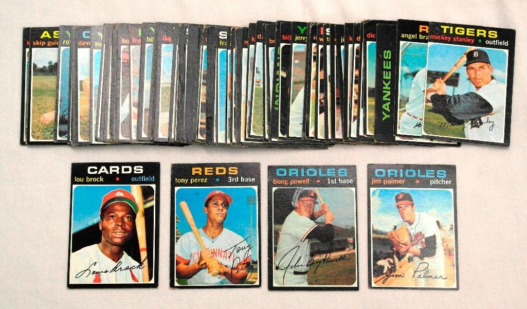 1971 Topps Partial Set Baseball Cards (Group #2) (1 of 2)