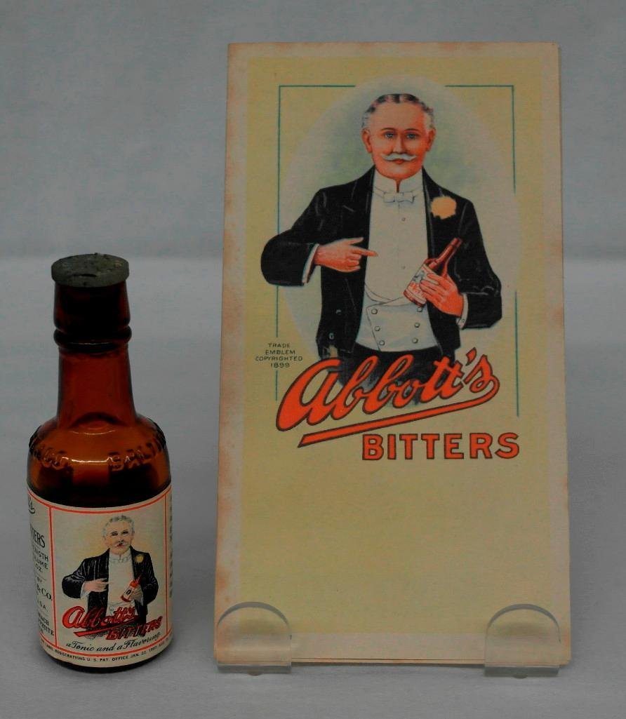 Abbott's Bitters Sample Size Bottle (1 of 8)