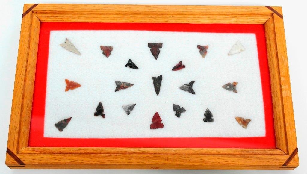 Columbia River Side Notch Gem Point Arrowheads (1 of 3)