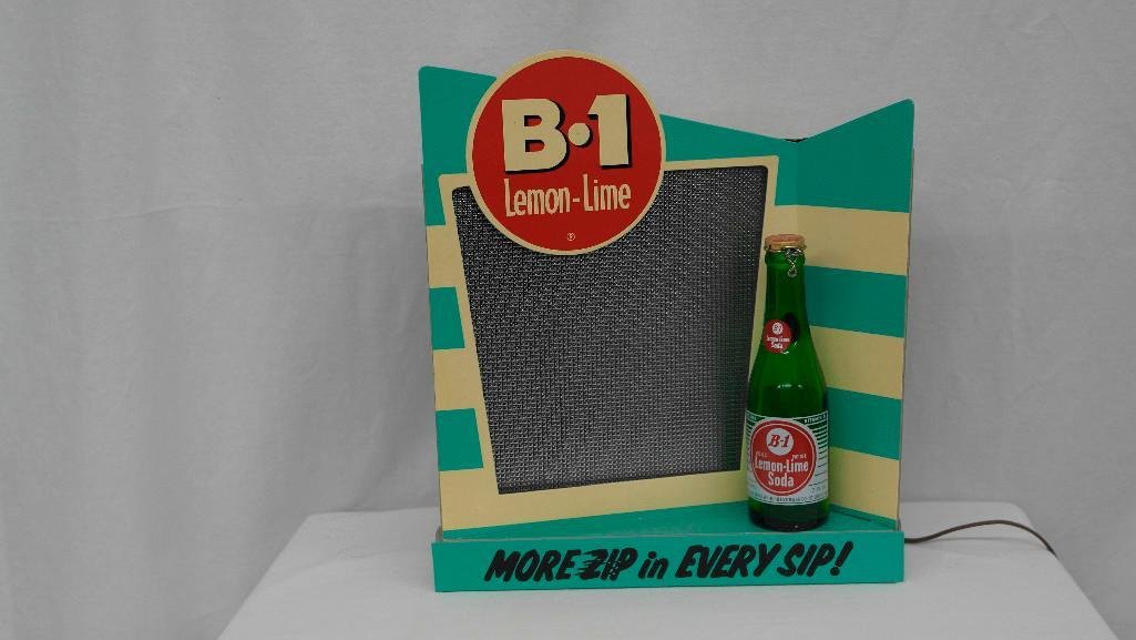 B-1 Lemon-Lime Soda Light Motion Electric Display Sign (1 of 7)
