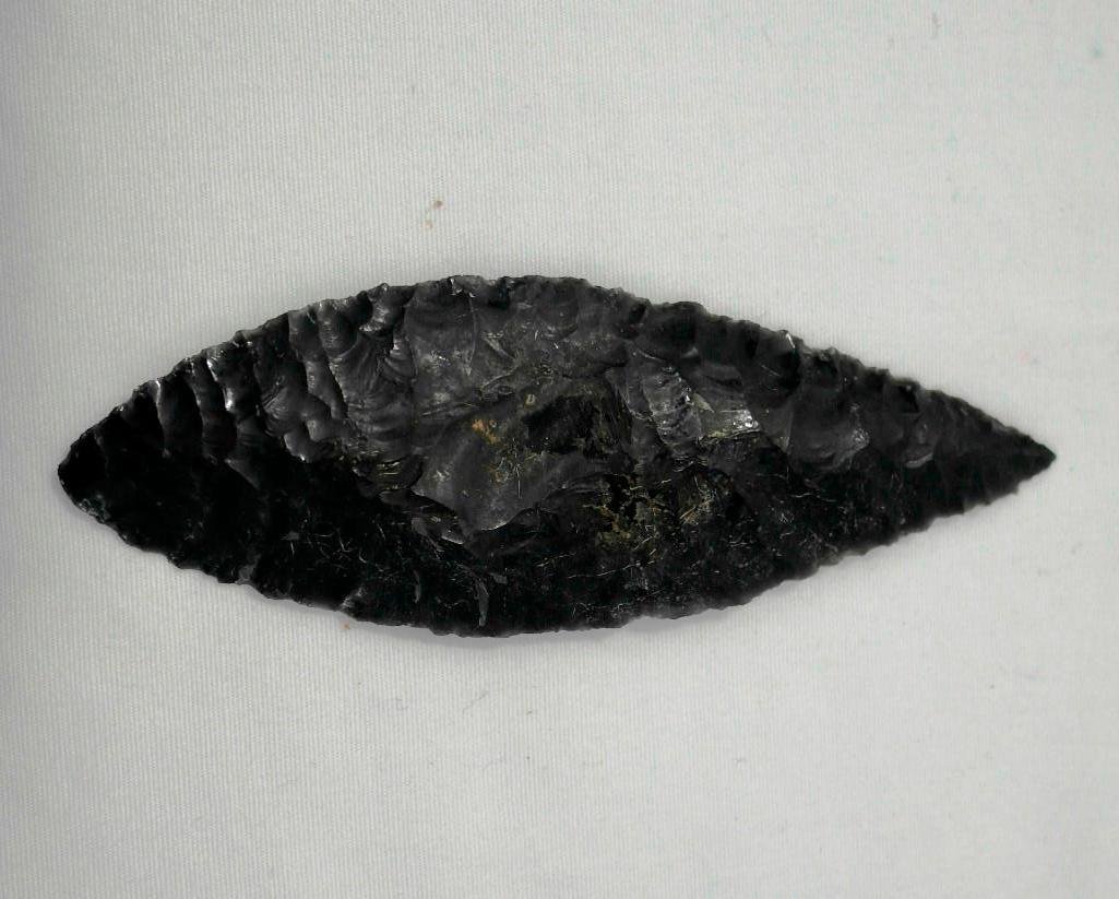 Cascade Obsidian Knife  Nice & Thin (1 of 2)