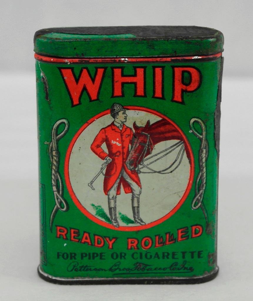 Vintage WHIP Tobacco Pocket Tin (1 of 6)