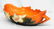 Roseville Yellow Peony Center Console Bowl - 2