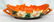 Roseville Yellow Peony Center Console Bowl - 3