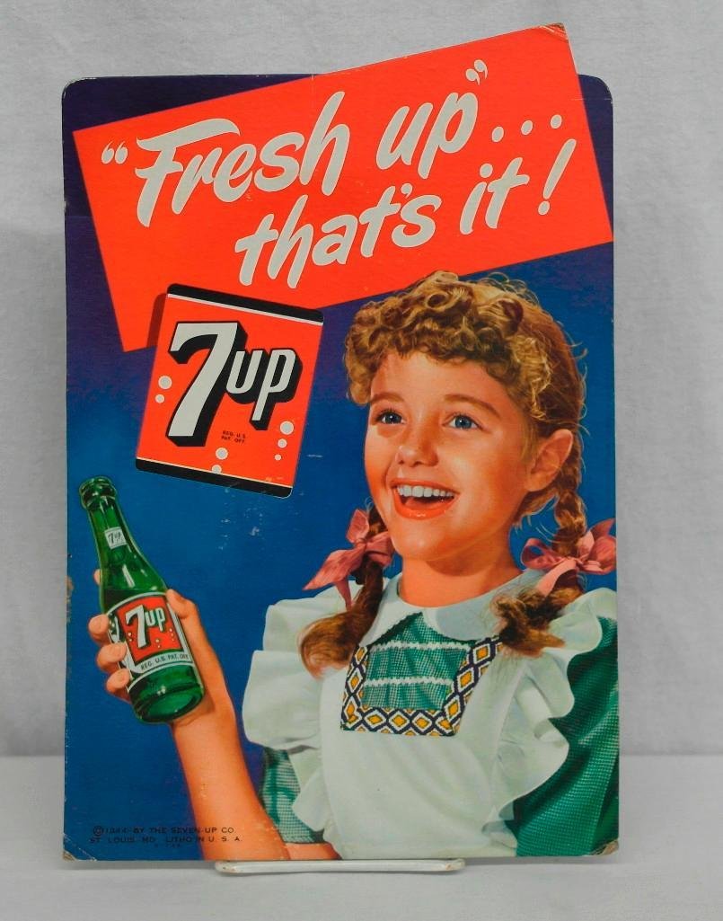 7-Up Easel Back Sign (1 of 4)