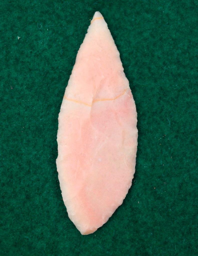 Cascade Leaf Blade Found at Wakemap Mound Site (1 of 2)