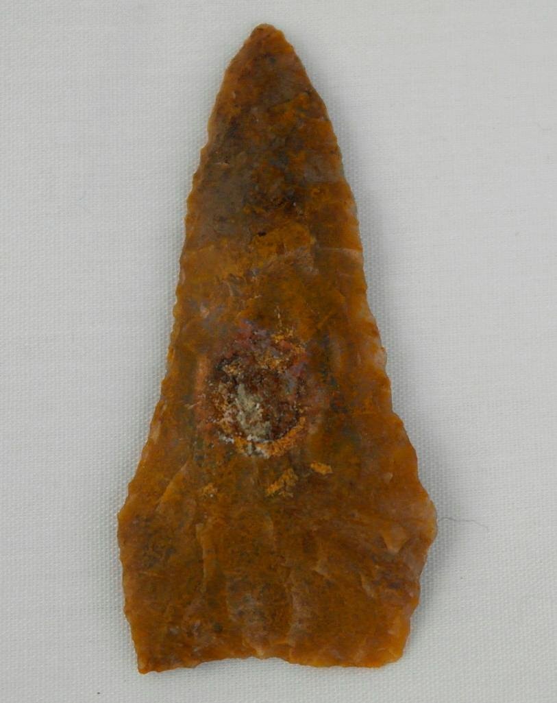 Yellow Moss Agate Pentagonal Knife (1 of 2)