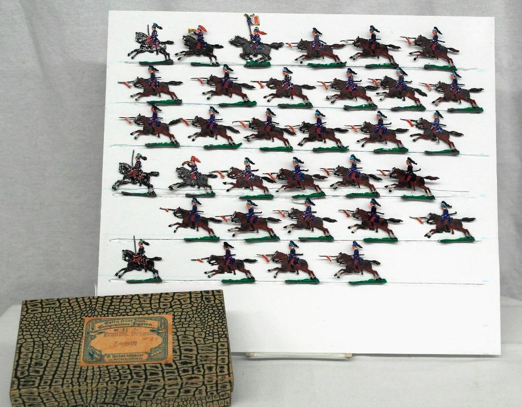 Set of 33 Zinnsoldaten Calvary Soldiers (1 of 5)