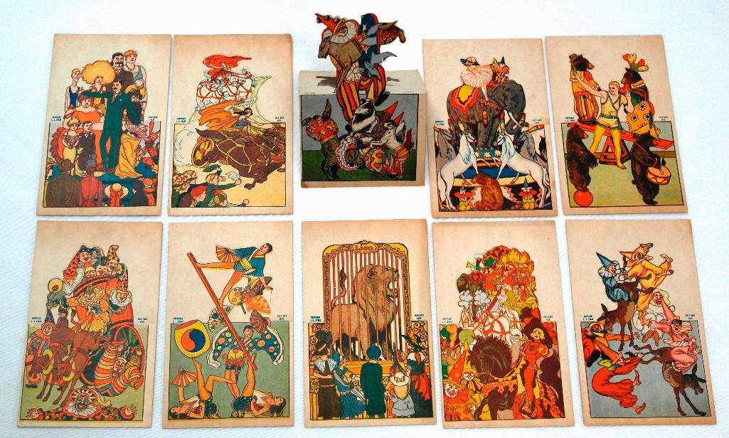 Set of 10 Different Diamond Bread Punch-Out Cards (1 of 4)