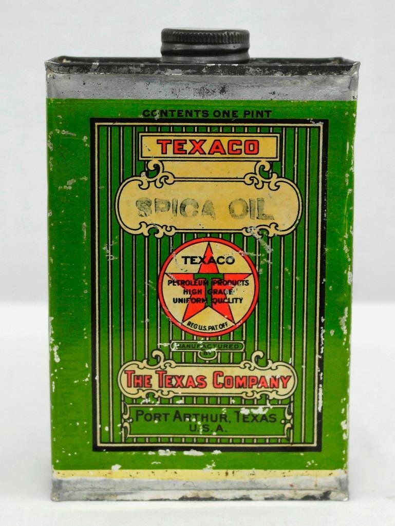 Texaco Square Oil Tin (1 of 6)