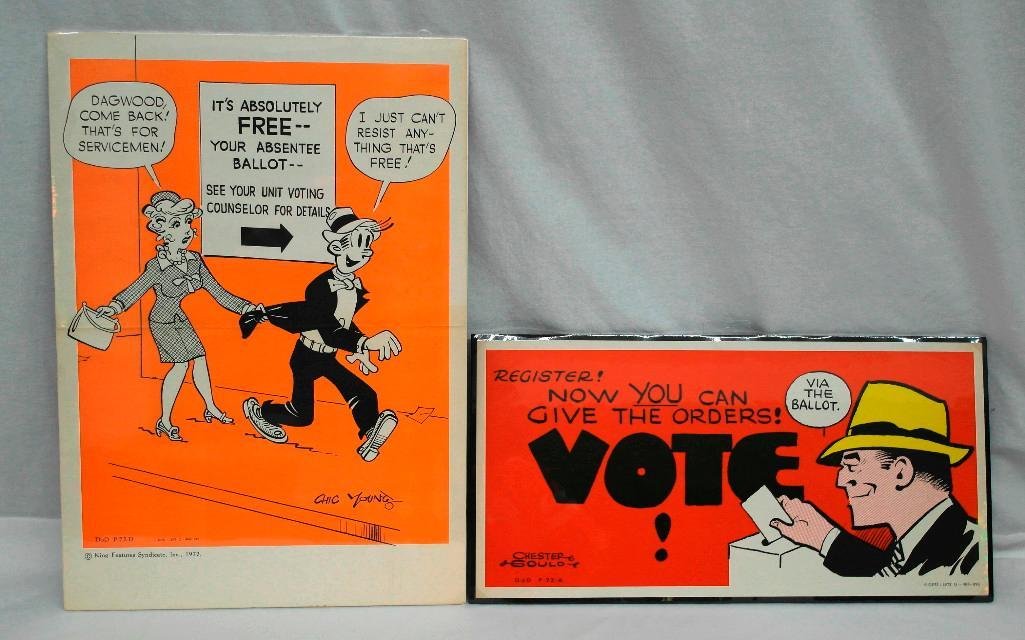 2 1970's Voting Posters (1 of 7)