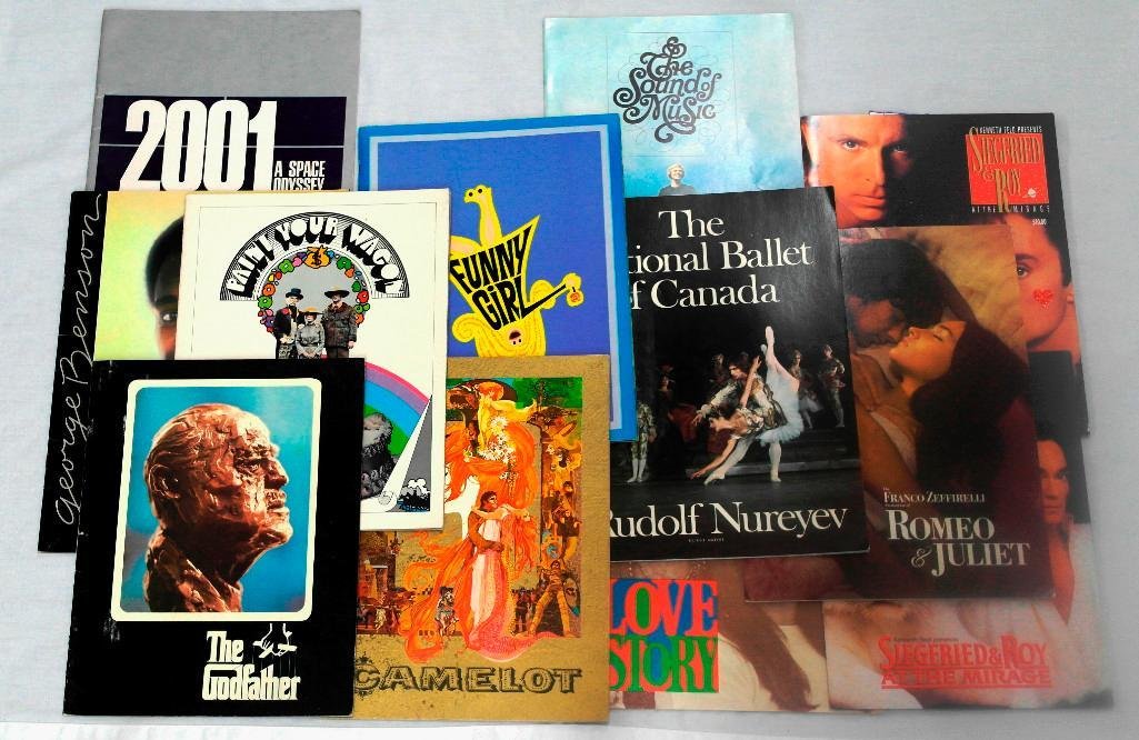 12 Assorted Show Programs (1 of 7)