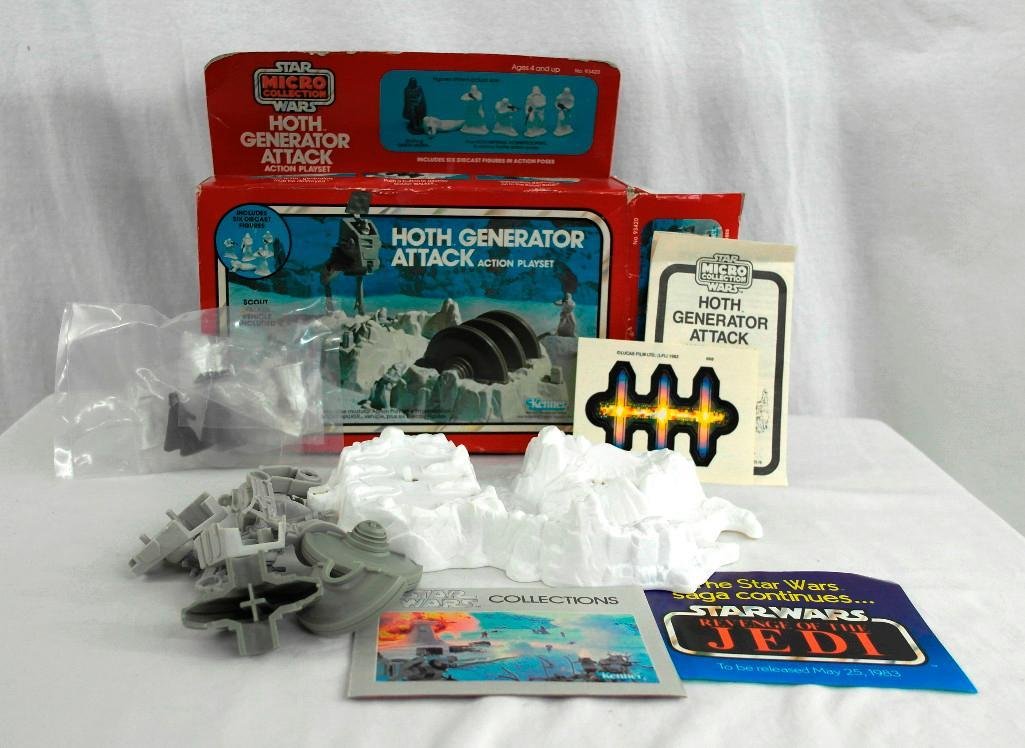 Vintage Star Wars Kenner Mico Collection Playset Hoth (1 of 6)