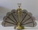 French Brass "Fan" Fire Screen