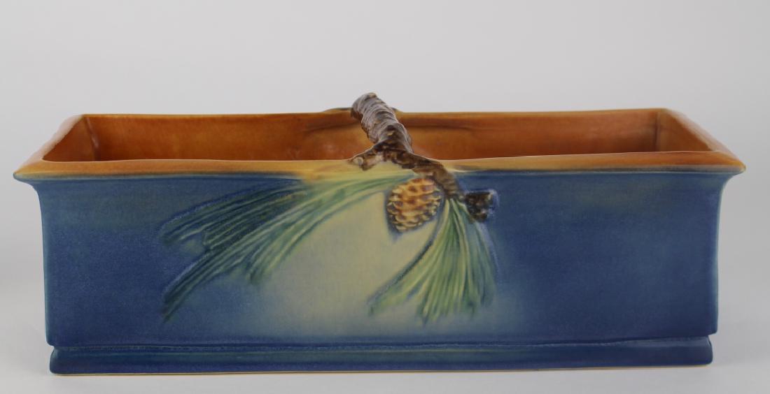 Roseville Blue Pine Cone Window Box (1 of 4)