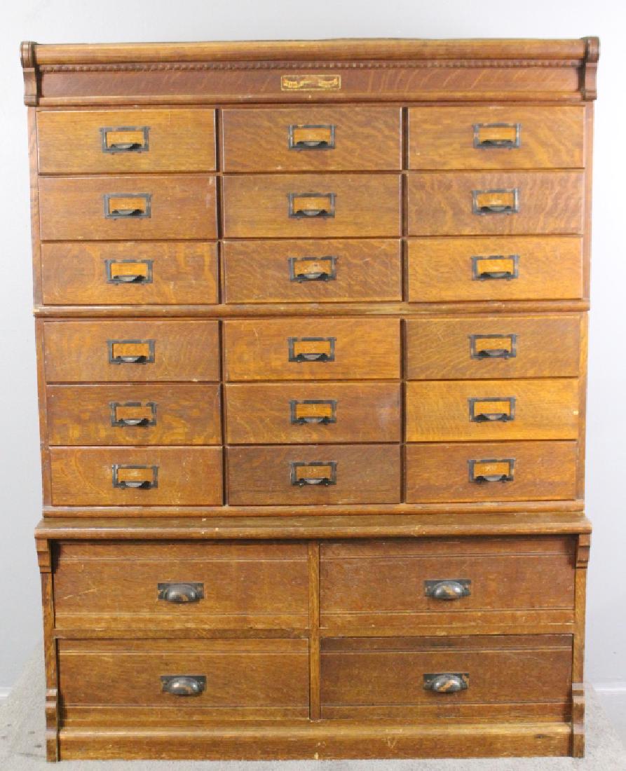 Stacking Multi-Drawer File Cabinet