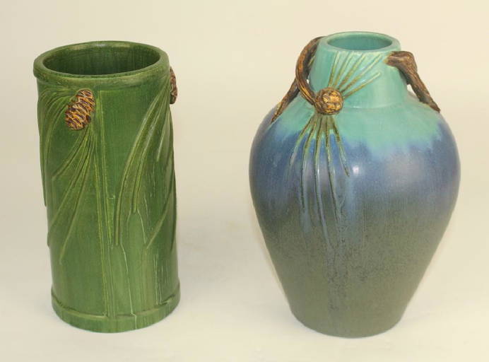 Two Ephraim Pottery Vases