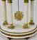 French White Marble Clock - 3