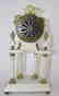 French White Marble Clock - 5