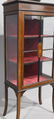 Petite Mahogany Curio Cabinet - 4