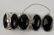 Mexican Sterling & Onyx Bracelet