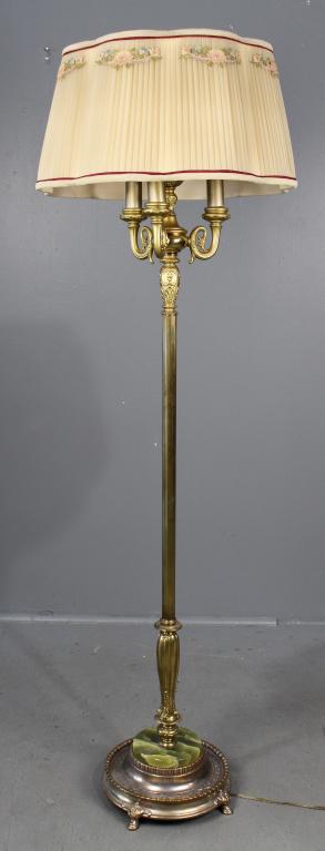 Pairpoint Silverplate Onyx 3 Lite Lamp Base Mar 26 2017