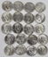 20 US Silver Dollars, 1923, Peace