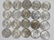 20 US Silver Dollars, 1923, Peace