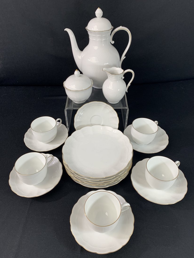 Kaiser Romantica Dinnerware- Tea Set -Luncheon: Kaiser Romantica Dinnerware- Tea- Set. Complete luncheon set less one teacup. All pieces in excellent condition.