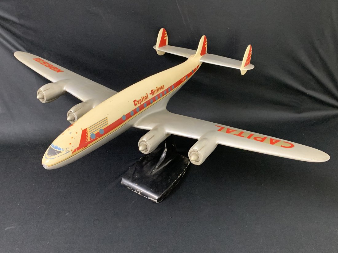 Metal Display Model of  Capital Airplane with Stand (1 of 15)