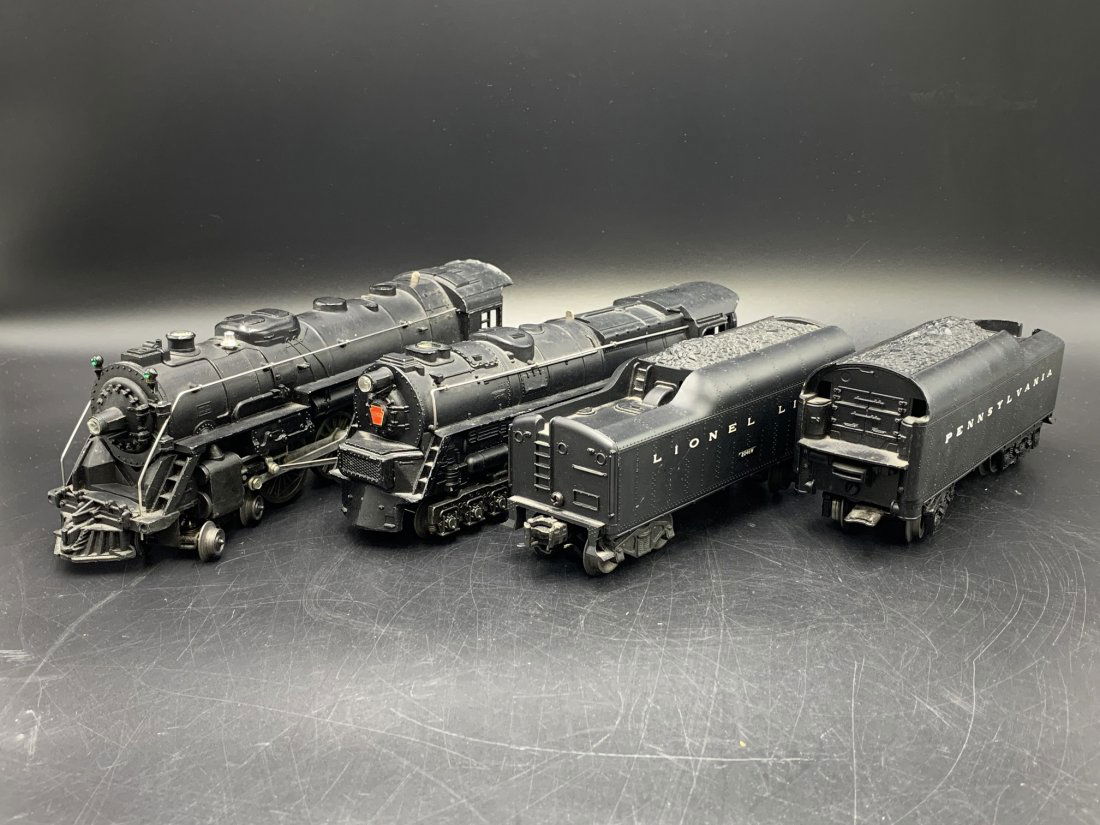 Lionel Locomotive 681 & 646 - Tender 2671W & 2046W: Lot of 4 Lionel Locomotive & Tender. (2) Locomotive No.681 & 646. (1) Pennsylvania tender No.2671W & (1) tender No.2046-W. All trains came from a local collector. We believe them all to be in good wor